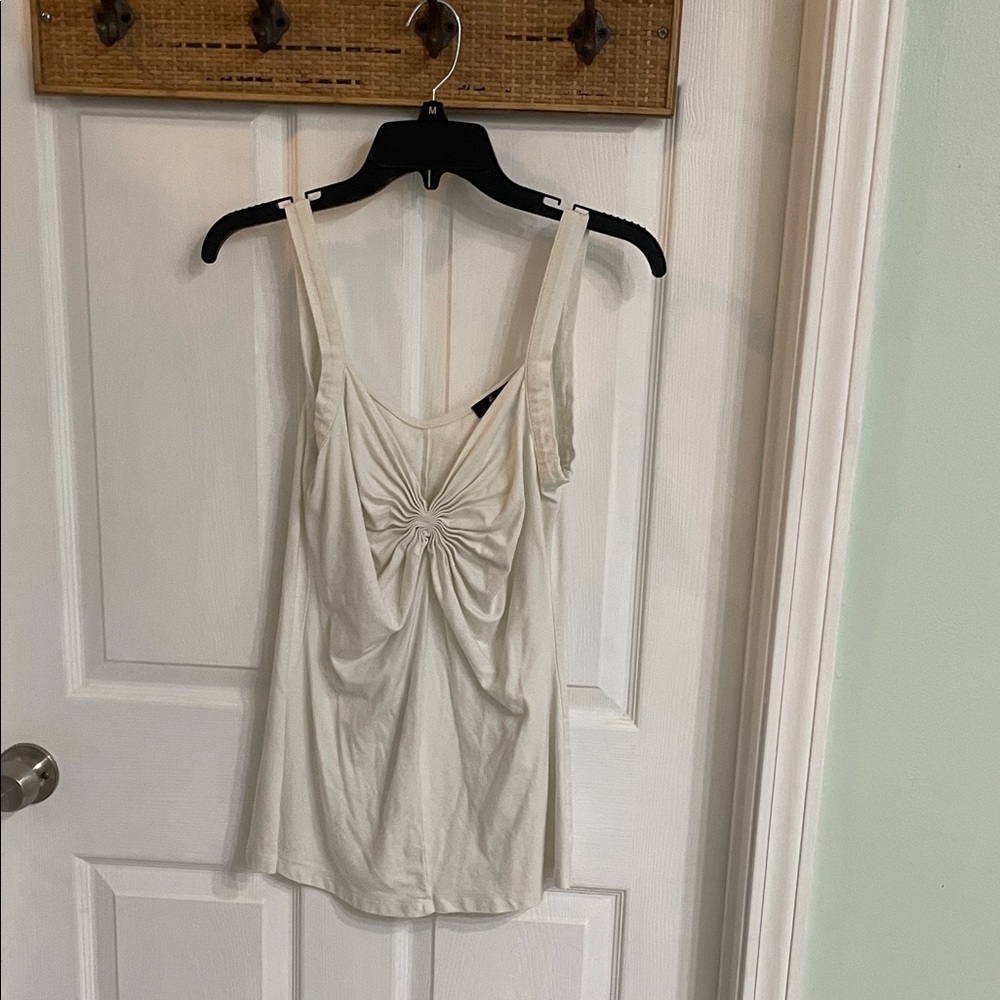 Express Cream Tank Top